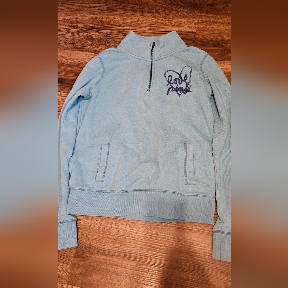 pink pullover
